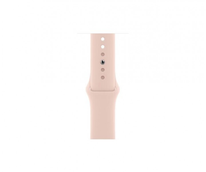 Apple Watch Series 6 44mm Gold Aluminum Case with Pink Sand Sport Band (M00E3)